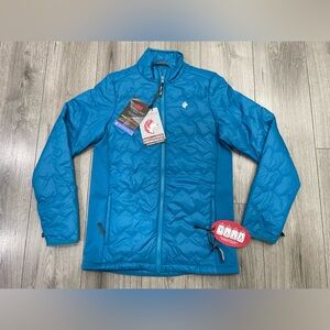 Shred Dog Snow Jacket Insulator Deep Glacier Blue Sz 16 NWT